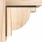 Ekena Millwork Alpine Smooth Corbel w/Backplate, Douglas Fir, 7 1/2"W x 8"D x 8"H COR08X08X08ALP01SDF - alternate 2